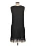 Max Studio Gray Casual Dress Size L - photo 2