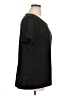 Christopher & Banks Black Short Sleeve Top Size XL - photo 4