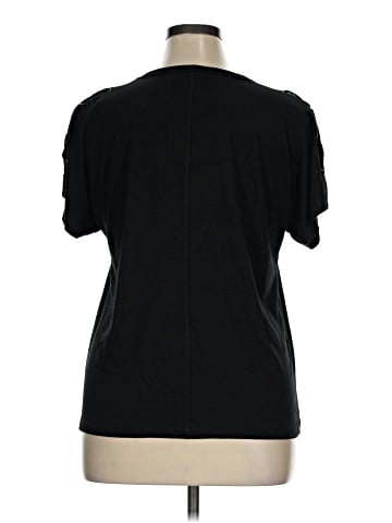 Jones New York Signature Short Sleeve Top (view 2)