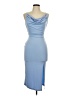 Glare Blue Cocktail Dress Size L - photo 1