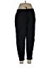Athleta Solid Black Track Pants Size L - photo 1
