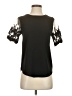 Lulus 100% Polyester Black Short Sleeve Top Size XS - photo 1