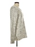 Ann Taylor LOFT Tweed Silver Pullover Sweater Size L - photo 4