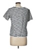 Green Envelope Stripes Silver Short Sleeve T-Shirt Size L - photo 2