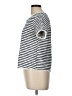 Green Envelope Stripes Silver Short Sleeve T-Shirt Size L - photo 5