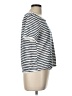 Green Envelope Stripes Silver Short Sleeve T-Shirt Size L - photo 4