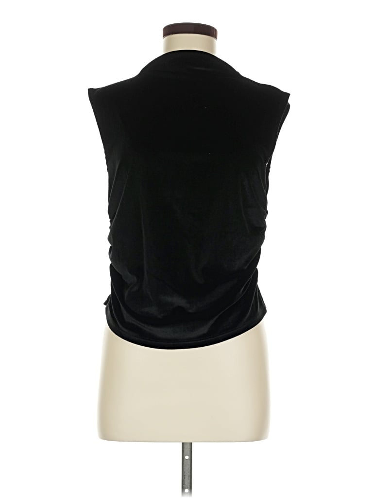 Pre-owned A New Day Sleeveless Blouse In Black