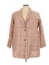 J.Jill Plaid Orange Coat Size 2X - photo 1