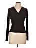 FRAME Brown Long Sleeve Henley Size L - photo 1