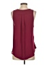 Lush Burgundy Sleeveless Blouse Size S - photo 2
