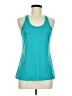Nike 100% Polyester Teal Active Tank Size M - photo 1