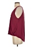 Lush Burgundy Sleeveless Blouse Size S - photo 5