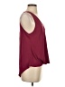 Lush Burgundy Sleeveless Blouse Size S - photo 4