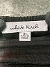 White Birch 100% Cotton Black 3/4 Sleeve Blouse Size XL - photo 7