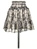 Altar'd State 100% Polyester Paisley Silver Casual Skirt Size S - photo 1
