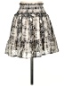 Altar'd State 100% Polyester Paisley Silver Casual Skirt Size S - photo 2