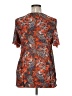 Siren Lily 100% Polyester Orange Short Sleeve Blouse Size 1X - photo 2