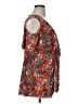 Siren Lily 100% Polyester Orange Short Sleeve Blouse Size 1X - photo 4