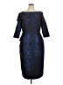 The Fold Blue Cocktail Dress Size 14 - photo 1