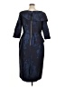 The Fold Blue Cocktail Dress Size 14 - photo 2
