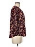 Vince Camuto Floral Burgundy 3/4 Sleeve Blouse Size M (estimated) - photo 4