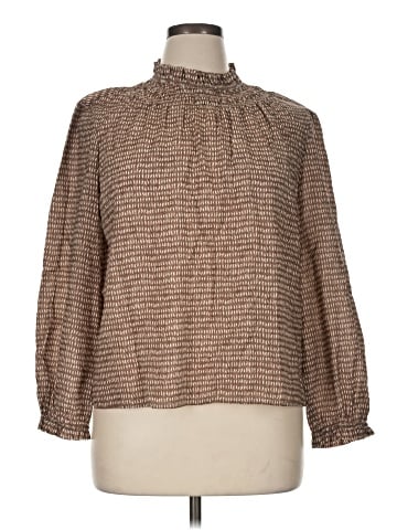 J. McLaughlin Long Sleeve Blouse (view 1)