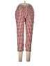 Unbranded Checkered-gingham Red Casual Pants Size L - photo 1