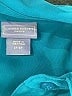Laura Scott 100% Polyester Color Block Teal 3/4 Sleeve Blouse Size L (petite) - photo 7