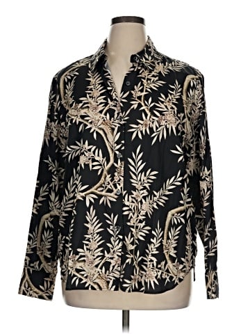Peruvian Connection Long Sleeve Button-Down Shirt (view 1)
