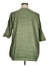 Peruvian Connection 100% Cotton Green 3/4 Sleeve Top Size XL - photo 2