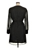 Ann Taylor 100% Polyester Polka Dots Black Casual Dress Size 14 - photo 2