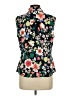 Tommy Hilfiger Floral Black Sleeveless Blouse Size L - photo 2