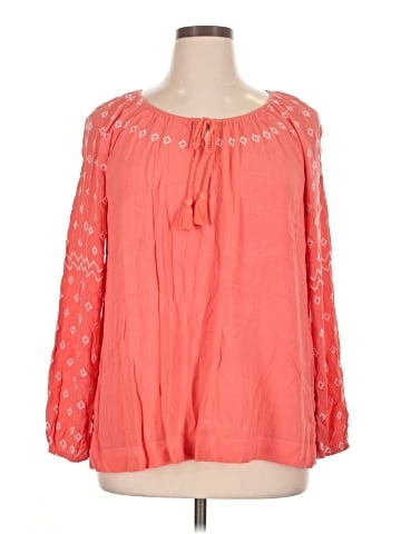 Susan Graver Long Sleeve Blouse (view 1)