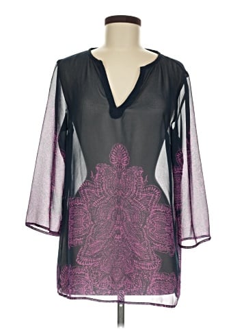 Ann Taylor Long Sleeve Blouse (view 1)