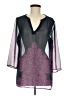 Ann Taylor 100% Polyester Purple Long Sleeve Blouse Size M - photo 1