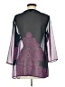 Ann Taylor 100% Polyester Purple Long Sleeve Blouse Size M - photo 2