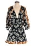 Agua Bendita Gray Teal Romper Size S - photo 1