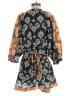 Agua Bendita Gray Teal Romper Size S - photo 2