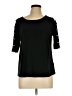 89th & Madison Black 3/4 Sleeve Top Size L - photo 1