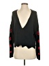 Wildfox Floral Black Pullover Sweater Size Sm (1 or S) - photo 1