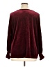 Shein Curve 100% Polyester Burgundy Long Sleeve Blouse Size 16 Plus (2) - photo 2