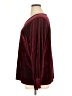 Shein Curve 100% Polyester Burgundy Long Sleeve Blouse Size 16 Plus (2) - photo 5