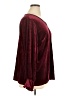 Shein Curve 100% Polyester Burgundy Long Sleeve Blouse Size 16 Plus (2) - photo 4