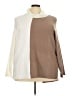 Cupio Color Block Brown Turtleneck Sweater Size 2X - photo 1