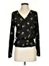 Chelsea28 100% Polyester Black Long Sleeve Blouse Size XS - photo 1