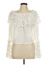 Love + Harmony 100% Polyester Ivory Long Sleeve Blouse Size L - photo 1