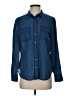 Talbots Blue Long Sleeve Button-Down Shirt Size S - photo 1