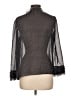 Rebecca Taylor Polka Dots Black Blouse Size 12 - photo 2