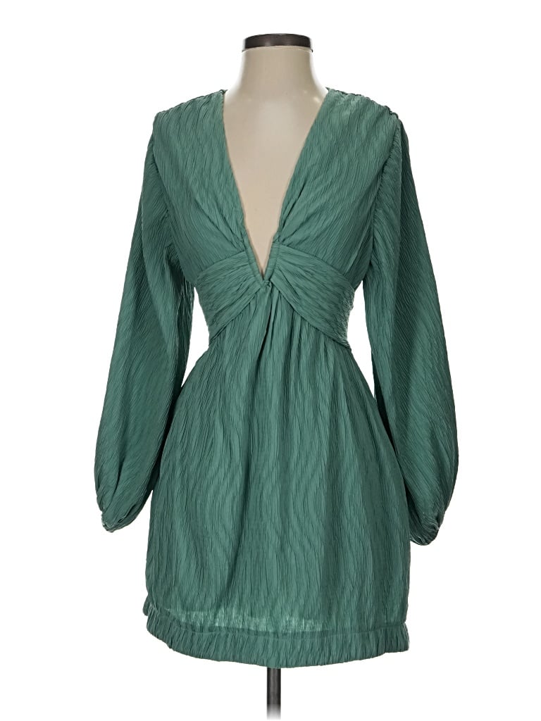 Pre-owned 4si3nna Casual Dress In Green