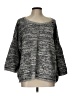 Eileen Fisher Tweed Gray Pullover Sweater Size L - photo 1